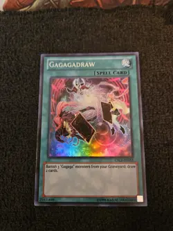 Yugioh! 1x Gagagadraw - CBLZ-EN055 - Super Rare - 1st Edition - Image 1