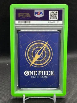 One Piece Hody Jones Alternate Art Wings of the Captain English OP06-035 PSA 9 - Image 2