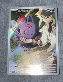 N's Zorua - 189 (Pokemon Center Exclusive) 189 Sv: Scarlet & Violet Promo Cards - Image 1