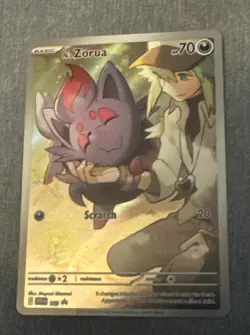 N's Zorua - 189 (Pokemon Center Exclusive) 189 Sv: Scarlet & Violet Promo Cards - Image 3