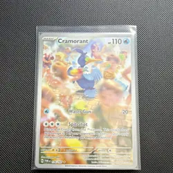 Pokemon Cramorant 176/167 Sv06 Twilight Masquerade Illustration Rare Holo Card - Image 1
