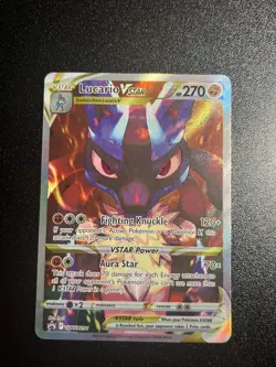 Lucario VSTAR SWSH291 SWSH: Sword & Shield Promo Cards Holo - Image 1