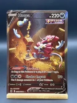 Pokemon TCG Hoopa v Crown Zenith Galarian Gallery Card GG53/GG70 - Image 1