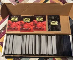 Star Wars CCG Lot BB and WB - 700+ cards. Darth Vader, Boba Fett, Luke LP/NM - Image 1