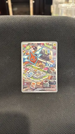 Pokemon TCG Rotom 197/182 Destined Rivals Holo Card - Image 1