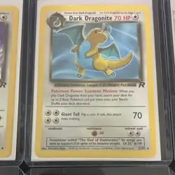 Pokemon TCG Holo Promo Vintage 8-Card Lot: Dark Dragonite, Leafeon VSTAR - Image 3