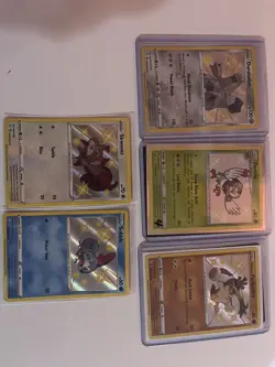 Lot Of x5 Shiny Shining Fates Holo Rare Set ALL MINT Card - Image 1
