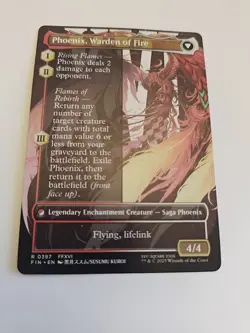 Final Fantasy MTG Card Joshua, Phoenix's Dominant Borderless 397 NM Rare - Image 3