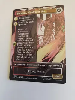 Final Fantasy MTG Card Joshua, Phoenix's Dominant Borderless 397 NM Rare - Image 4