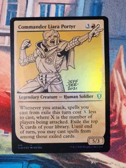 Commander Liara Portyr 418 Foil Showcase Commander Legends: Battle Baldur's Gate - Image 1
