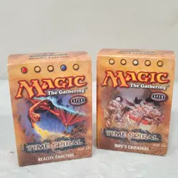 MTG Magic the Gathering Time Spiral Deck Reality Fracture Hopes Crusaders 2006 - Image 1