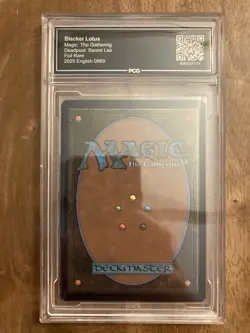 MINT PCG 9 MTG Deadpool Secret Lair #869 Blacker Lotus 2025 - Image 2