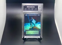 Sorcery Witherwing Hero Promo Foil Alpha Investments Graded PCG 9 - Image 1