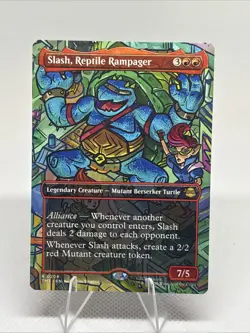 Slash, Reptile Rampager (Borderless) Teenage Mutant Ninja Turtles Regular - Image 1