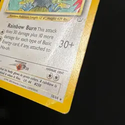 Ho-oh 18/64 Neo Revelation Vintage WOTC Pokemon TCG HP - Image 3