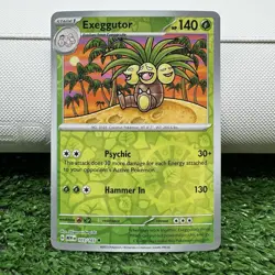 Exeggutor 103/165 SV151 Reverse Holo Pokemon TCG Scarlet & Violet - Image 1