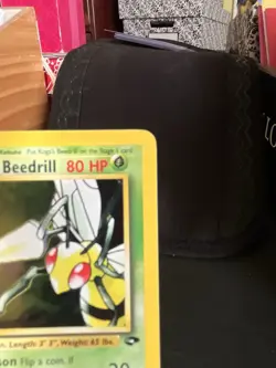 Pokemon Koga's Beedrill Holo Rare Unlimited 9/132 2000 80 HP English - Image 3