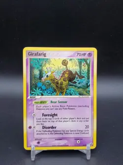 Girafarig 16/92 EX Legend Maker Rare LP Pokemon Card - Image 1
