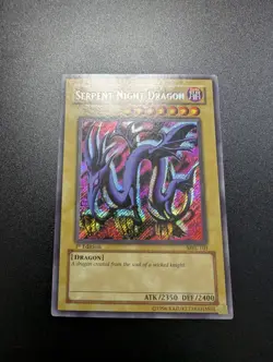 Yugioh Serpent Night Dragon MRL-103 Secret Rare 1st Edition NM - Image 1