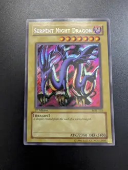 Yugioh Serpent Night Dragon MRL-103 Secret Rare 1st Edition NM - Image 2