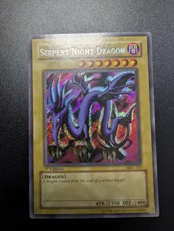 Yugioh Serpent Night Dragon MRL-103 Secret Rare 1st Edition NM - Image 3