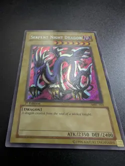 Yugioh Serpent Night Dragon MRL-103 Secret Rare 1st Edition NM - Image 4