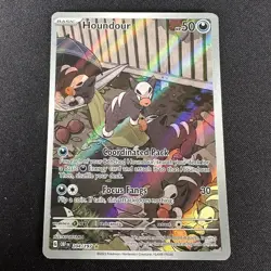 Houndour 204/197 SV03: Obsidian Flames - Pokemon Card - NM/M - Image 1