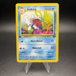 Pokemon Seaking 46/64 First Edition Jungle Regular - Image 1
