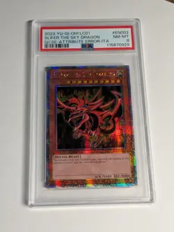 Yugioh God Card Set Obelisk/Slifer/Ra LC01-EN001/2/3 PSA 8 NM-MT QCSR - Image 5