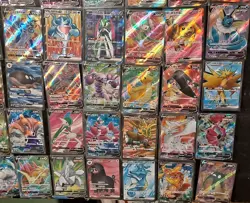 Pokemon TCG Chinese Full Art ILLustration Holo Foils SR Lot Of 104 LP- NM - Image 5