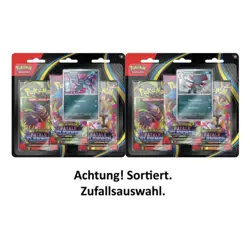 Pokemon Fatale Flammen 3er Blister Deutsch OVP + Promo Karte Mega Entwicklung - Image 1