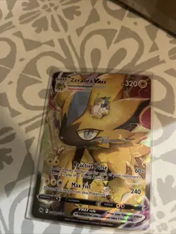 Pokemon TCG Zeraora VMAX Galarian Gallery Crown Zenith GG42/GG70 NM/M Condition - Image 1