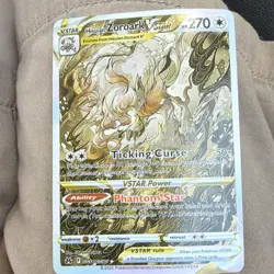 Crown Zenith Galarian Gallery Hisuian Zoroark VSTAR GG56/GG70 Full Art Holo - Image 1