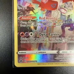 POKEMON TCG LATIAS GG20/GG70 SWSH CROWN ZENITH GALARIAN GALLERY!! - Image 4