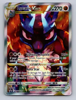 LUCARIO VSTAR SWSH291 HOLO P SWORD & SHIELD PROMO POKEMON LP - Image 1