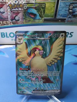 Pidgeot ex 217/197 Ultra Rare Full Art - Pokemon TCG SV03 NM - Image 1