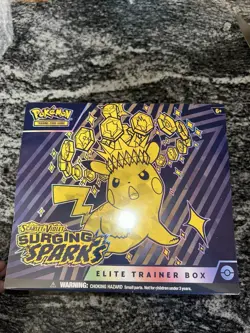 Pokemon TCG Surging Sparks ETB, Factory Sealed - Image 1