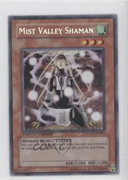 Mist Valley Shaman Limited Edition YuGiOh Hidden Arsenal 1 #HA01-EN005 2009 READ - Image 1