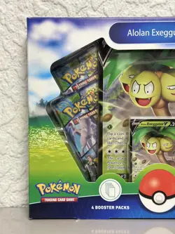 POKEMON GO TCG ALOLAN EXEGGUTOR V COLLECTION BOX *BRAND NEW FACTORY SEALED* - Image 2