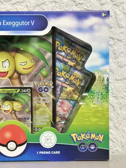 POKEMON GO TCG ALOLAN EXEGGUTOR V COLLECTION BOX *BRAND NEW FACTORY SEALED* - Image 3