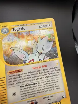 Togetic H27/H32 Aquapolis Holo Ultra Rare Pokemon TCG Nintendo Togepi MP-f - Image 2