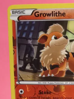 Pokemon TCG Growlithe 10/99 Next Destinies Reverse Holo Common NM-/LP+ - Image 4