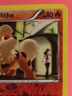 Pokemon TCG Growlithe 10/99 Next Destinies Reverse Holo Common NM-/LP+ - Image 5