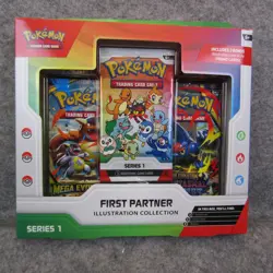 Pokemon TCG | First Partner Illustration Collection Series 1 SEALED NEW - Image 1