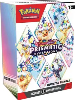 Pokemon TCG: Scarlet & Violet Prismatic Evolutions Booster Bundle - Sealed - QTY - Image 1
