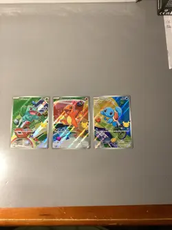 Pokemon TCG First Partner Illustration Collection, Series 1 Kanto GEN 1 Starters - Image 1
