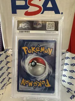 1999 Pokemon Game #55 Nidoran PSA MINT 9 - Image 3