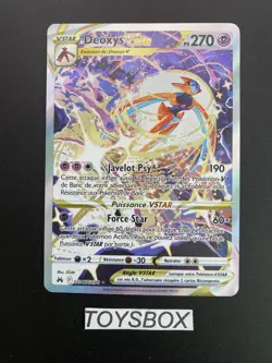 Carte Pokemon Deoxys Vstar GG46/GG70 / Bloc EB Zenith Supremes EB12.5 / NEUF FR - Image 2