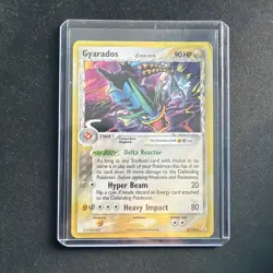 Pokemon TCG Gyarados EX Holon Phantoms 8/110 Holo Rare - LP/MP - Image 1