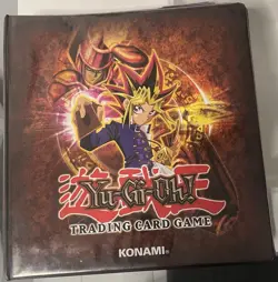 YuGiOh Konami Original Large D Ring Binder - Image 1